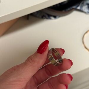 Elegant Silver Band Ring